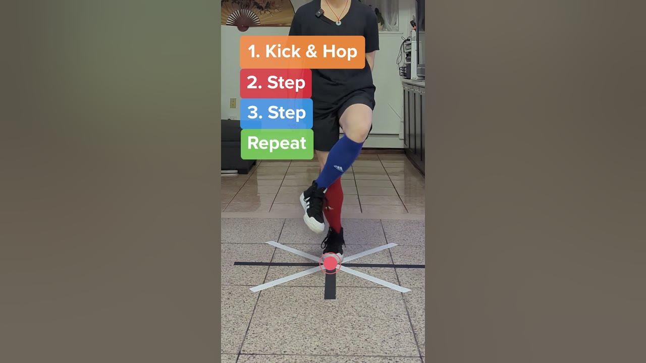 Afro Crossover Legwork Tutorial #shuffle #dance