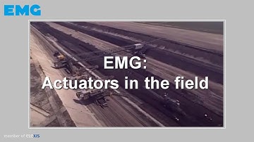 EMG: Actuators in the field