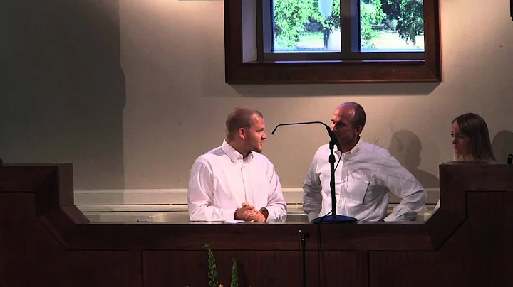 Mitch and Amy Jaeger Baptism