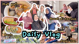 DAILY VLOG: BIKIN BEKEL ANAK DAN MAKAN MAKAN BARENG MAHASISWA DI JEPANG