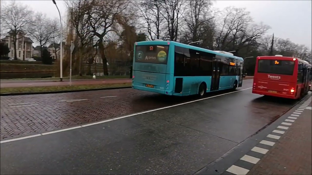 Het bus en trein vervoer in Deventer 12-01-2022