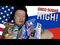RUSSIAN guy tries AMERICAN snacks for the FIRST TIME!