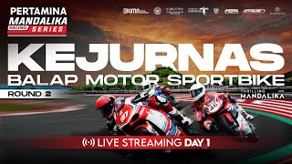 Live Streaming Mandalika Racing Series (MRS) 2024 Round 2 Day 1