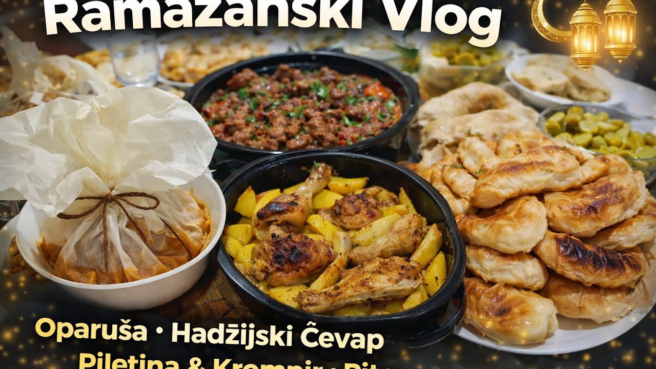 Jedan Iftar Kod Kuće, Drugi Iz Srca 🤍 | 🕌 Porodična Ramazanska Atmosfera    