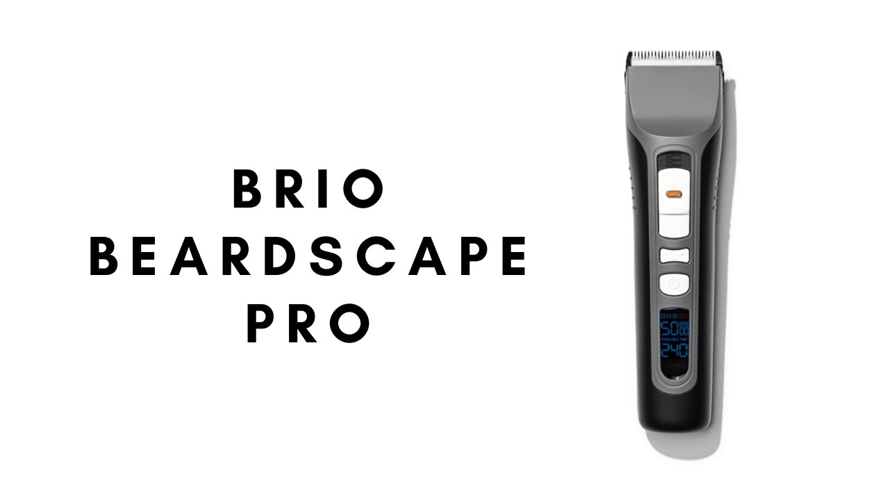 Brio Beardscape Pro Unboxing and Initial Impressions YouTube