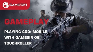 Gameplay | Playing COD: Mobile with GameSir G6 Touchroller on iOS 13.5