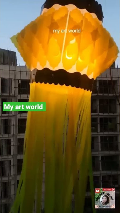 diwali decoration.aali majhya ghari hi diwali my art world channel