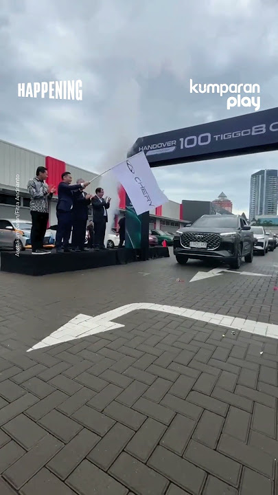 Chery Tiggo 8 CSH Resmi Mengaspal, 100 Unit Pertama Sudah Diserahkan ke Konsumen