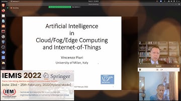 Question to Dr Vincenzo Piuri at IEMIS 2022 Conference: 24th Feb : Cloud  vs Decentralized storage
