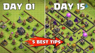 HOW TO MAX YOUR TOWNHALL FAST in Clash of Clans