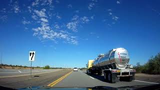 Driving along the North 303 Loop and U.S. Roue 60 West in Arizona