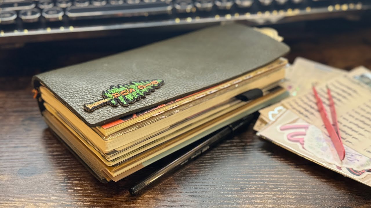 Travelers Notebook | Standard TN | Plan With Me | #planwithme #travelersnotebook #paper