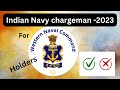 For Indian Navy chargeman WNC holders special (✓/X) #indiannavy #job #education