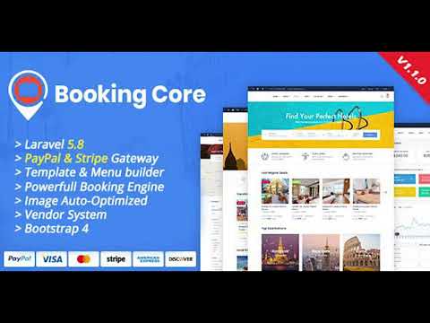 Booking Core Nulled Script - Ultimate Booking System