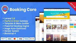 Booking Core Nulled Script - Ultimate Booking System