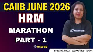 HRM Marathon - 1 | CAIIB JUNE 2026 | AMBITIOUS BABA