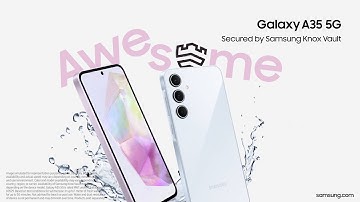 Add more to your awesome | #GalaxyA35 5G | Samsung