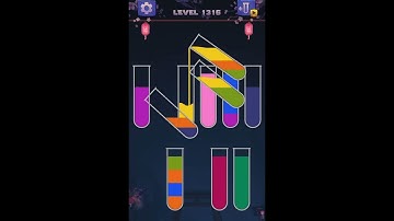 Sort Water Color Puzzle Level 1316