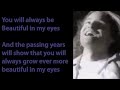 Joshua Kadison - Beautiful In My Eyes Lyrics