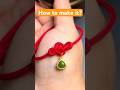How to make it?##shorts #shortsfeed #diy #craft #diycrafts #handmade #howto #bracelet #fashion
