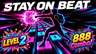 4K STAY ON BEAT #2 | Immersive Interactive Warm Up | Viral Challenge  (No Equipment)