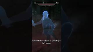 Ghosts are scary #gaming #shorts #xbox #skyrim #bethesda