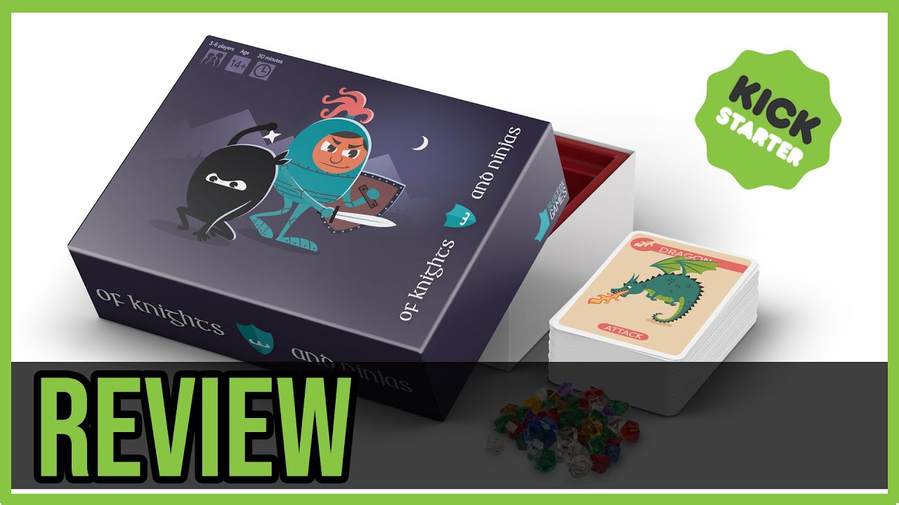 Card Game Review: Of Knights and Ninjas – Dice Monkey