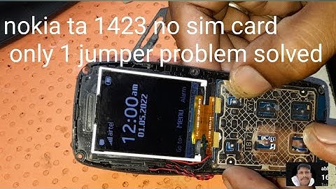 nokia ta-1423 insert sim card|   nokia 105  inser sim card |