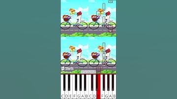 Miss Delight x Player 2 sus version (@Opilasokewt) - Octave Piano Tutorial