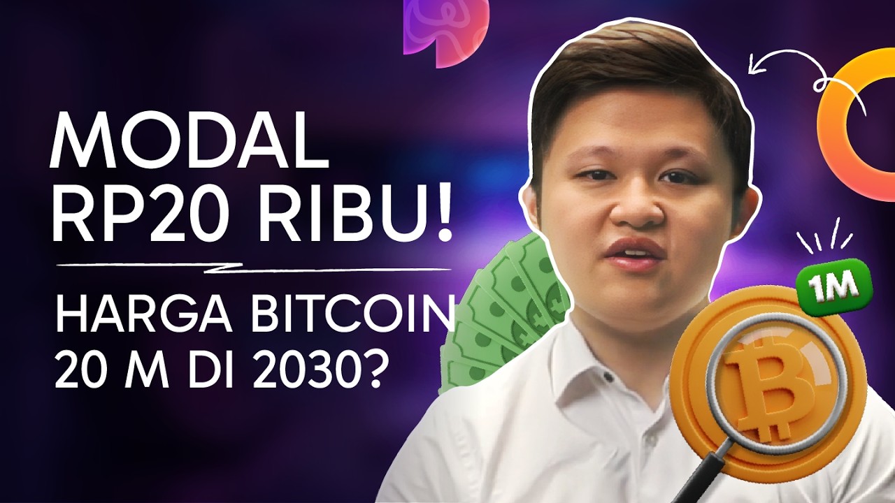 Steven Anderson: 2030 Bitcoin Akan Sentuh Rp20 M! Mulai Sekarang Dengan  Modal Rp20 Ribu!