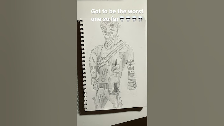 Worst drawing ever💀💀💀 #drawing #viral #fortnite #fortniteskin #og #goofy