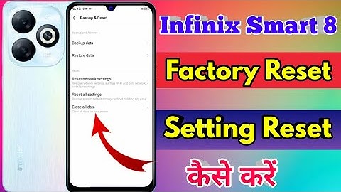how to reset infinix smart 8 | infinix smart 8 reset kaise kare
