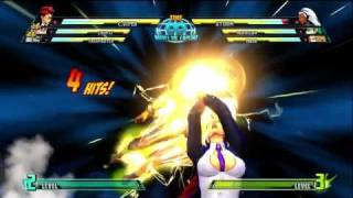 Marvel Vs Capcom 3 hyper Combos C Viper HD 720p Xbox 360