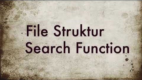 Web Programming with PHP MySQL - 02 : File Struktur & Search Function