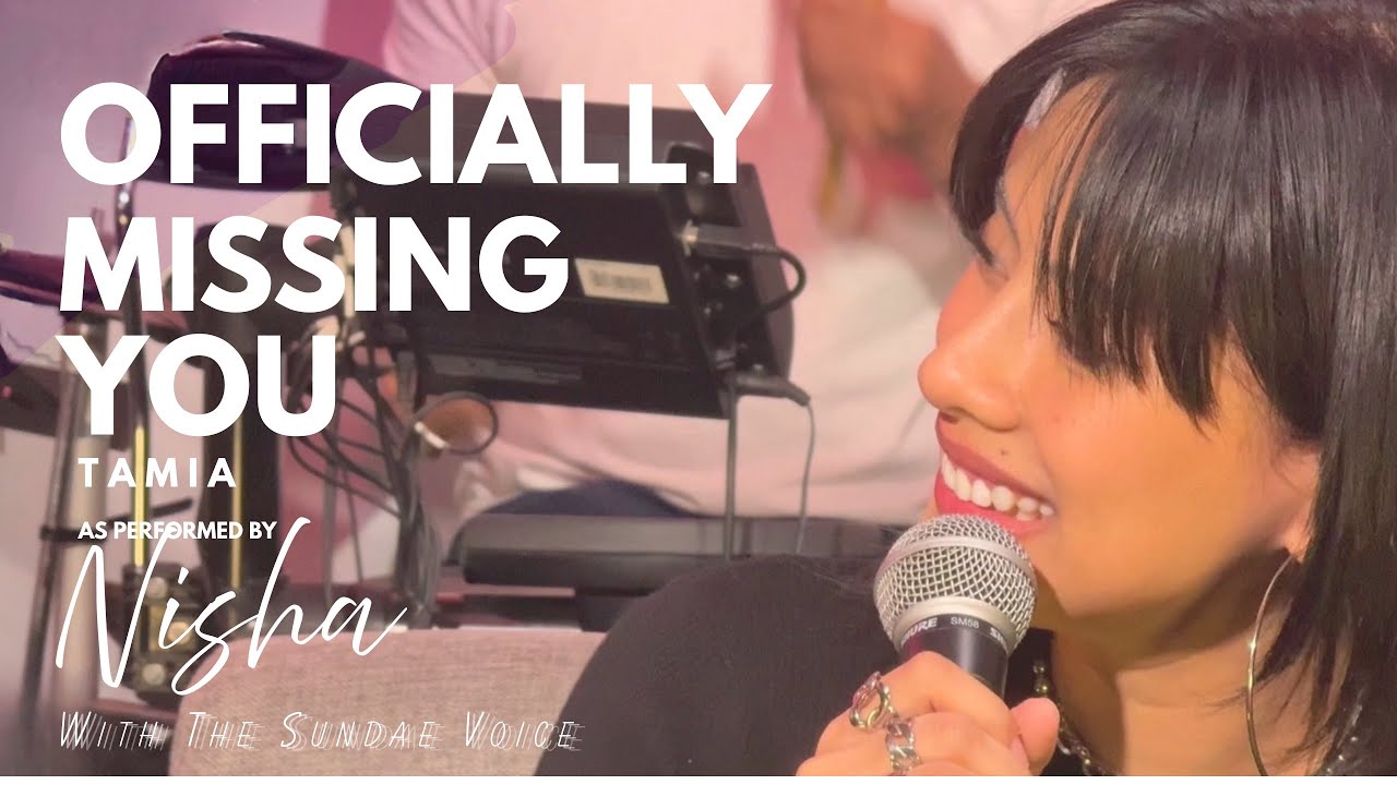 TAMIA | OFFICIALLY MISSING YOU | NISHA WITH THE SUNDAE VOICE | LIVE AT ROOM SESSIONS