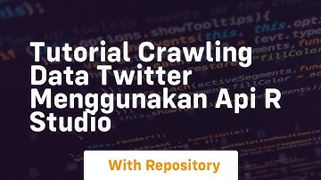 Tutorial crawling data twitter menggunakan api r studio