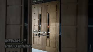 MEWAH !! MODEL PINTU MINIMALIS JATI TUA