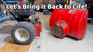 Restoring a 25 year old MTD Yard Machines Snow Blower