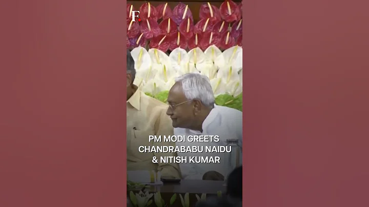 Watch: PM Modi Greets Chandrababu Naidu & Nitish Kumar During NDA Meet | Subscribe to Firstpost