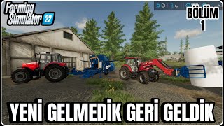 EFSANE BİR ŞEKİLDE FARMİNG SİMÜLATÖRE GERİ DÖNDÜK / BÖLÜM 1