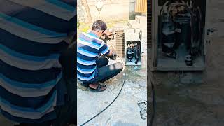 😱 LG AC DEEP CLEANING AND REPAIR ✅ #homeappliances #airconditioner #shortsfeed #actechnician
