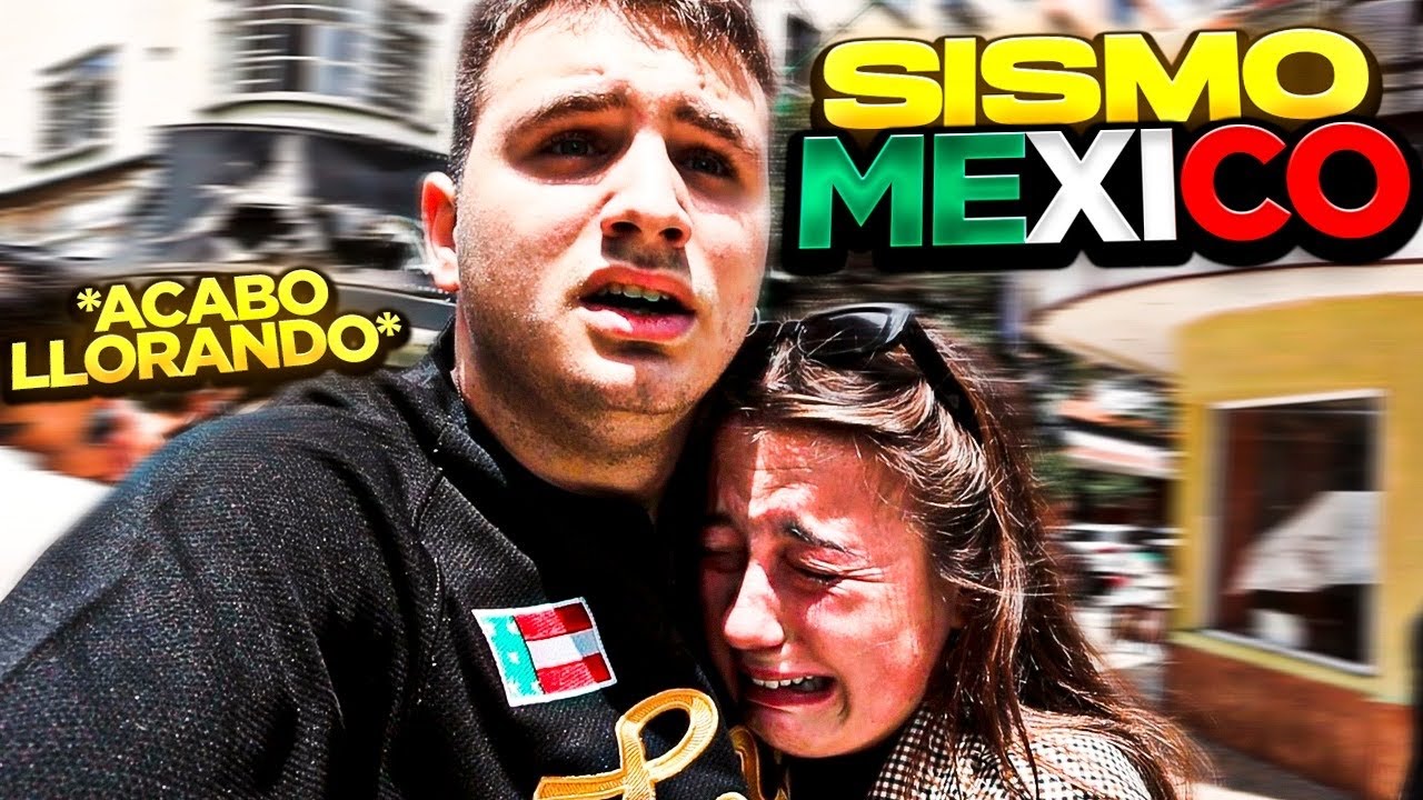 SUFRIMOS el SISMO en MÉXICO de 7.7 por PRIMERA VEZ 😭🇲🇽 **acabo llorando**