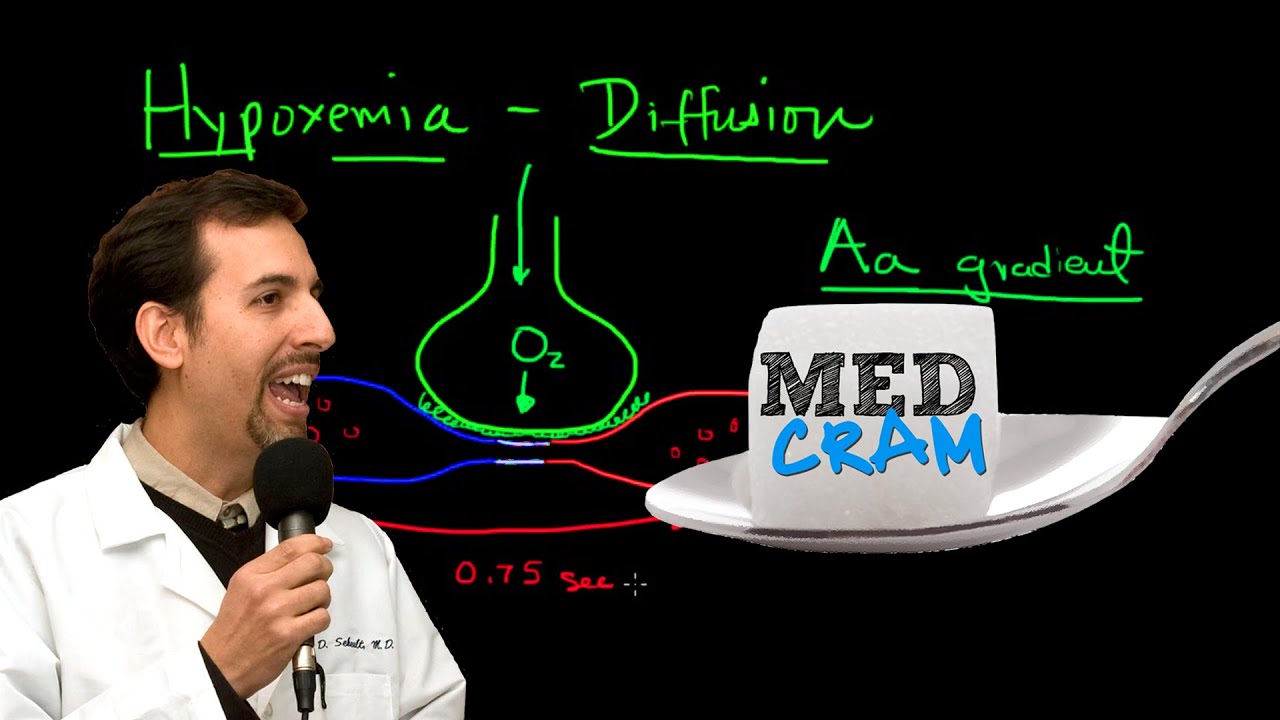 ⁣Pulmonary Diffusion Explained Clearly by MedCram.com