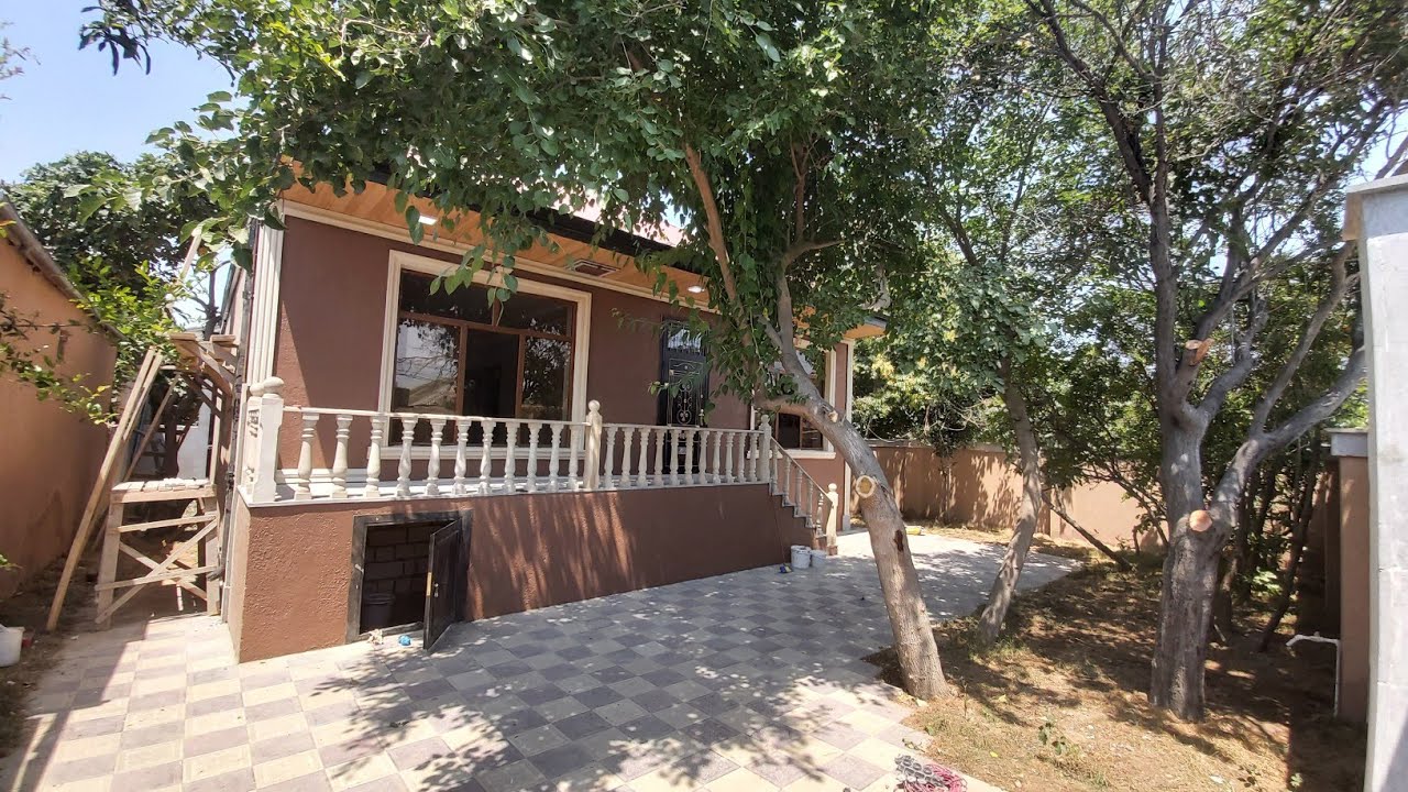 Zabrat Bağlı Baxçali Həyət Evi Satilir.75 000 azn.055 737 45 48#zabrat#qesebe#heyetevi#