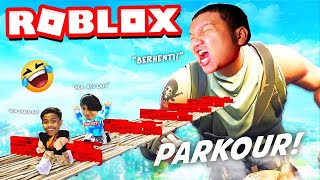 (Haha!) OOHAMI KEJAR🤣 UKILLER & DYNAMO UNTUK MENANG PARKOUR! - Roblox | Malaysia