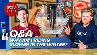 Track Bikes, Swapping Tires & Winter Cycling | GCN Tech Clinic