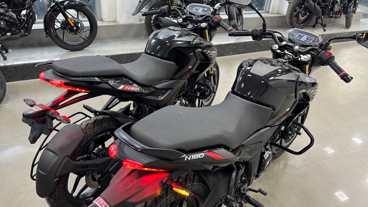 New Bajaj Pulsar N160 Split Seat USD Vs Pulsar N160 Single Seat USD Comparison | On road price