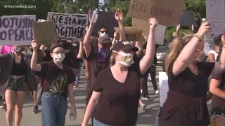 Protesters continue to march for peace and justice in Winston-Salem