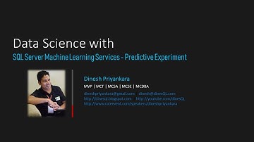 Data Science with SQL Server Machine Learning Services
