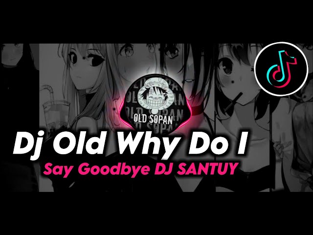 Dj Old Why Do I X Say Goodbye  Jedag jedug Viral Tik Tod Terbaru DJ SANTUY class=
